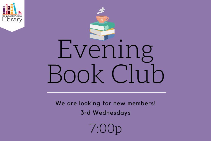 Book Clubs Reinbeck Public Library